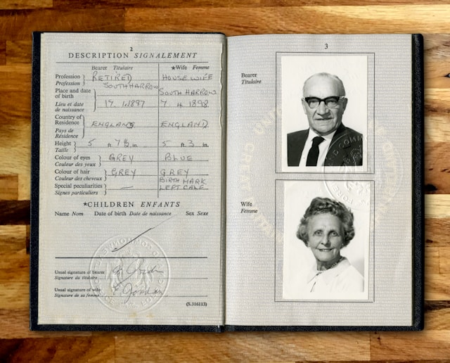 Old immigration records