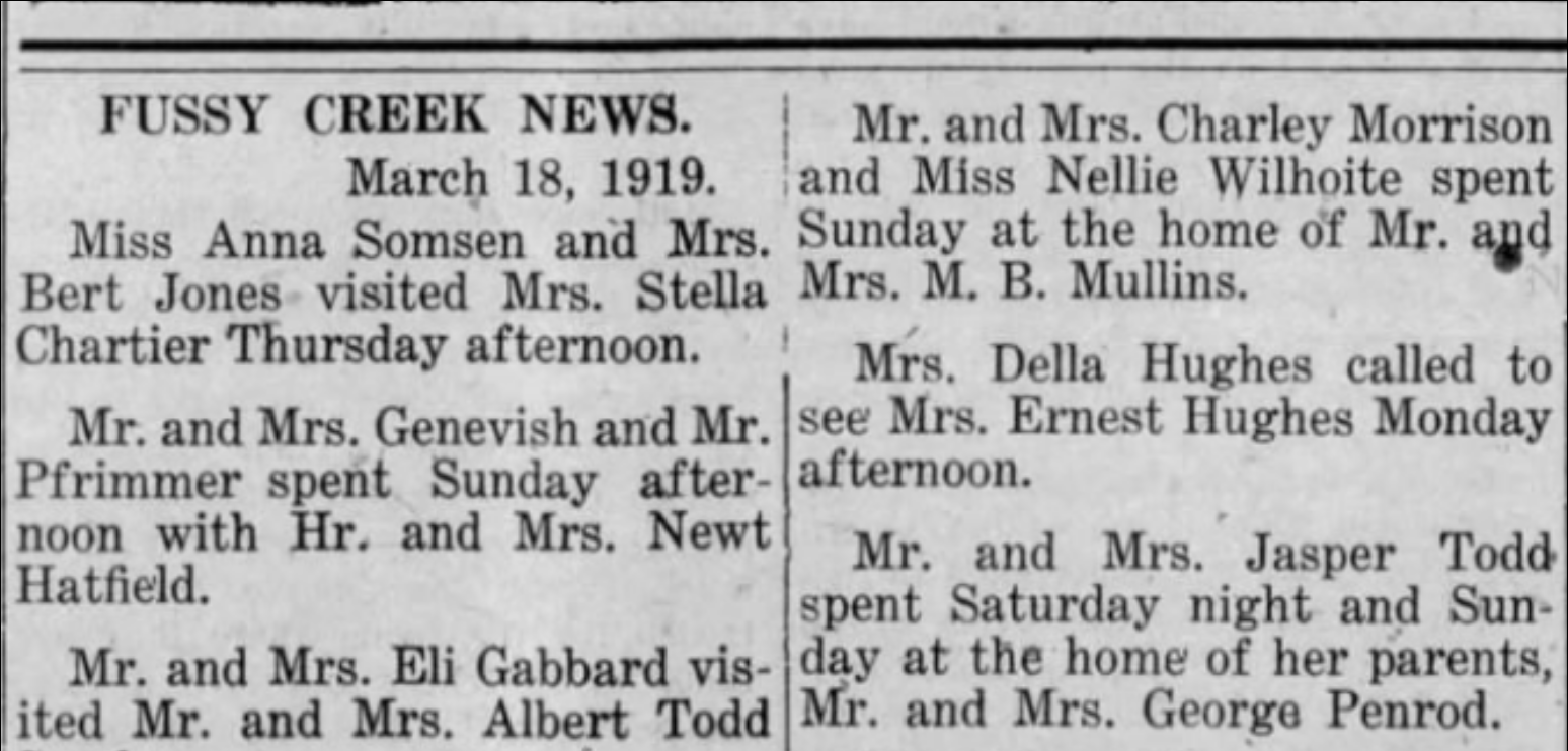 Family tree construction